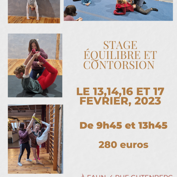 Stage intensif Equilibre-Contorsion